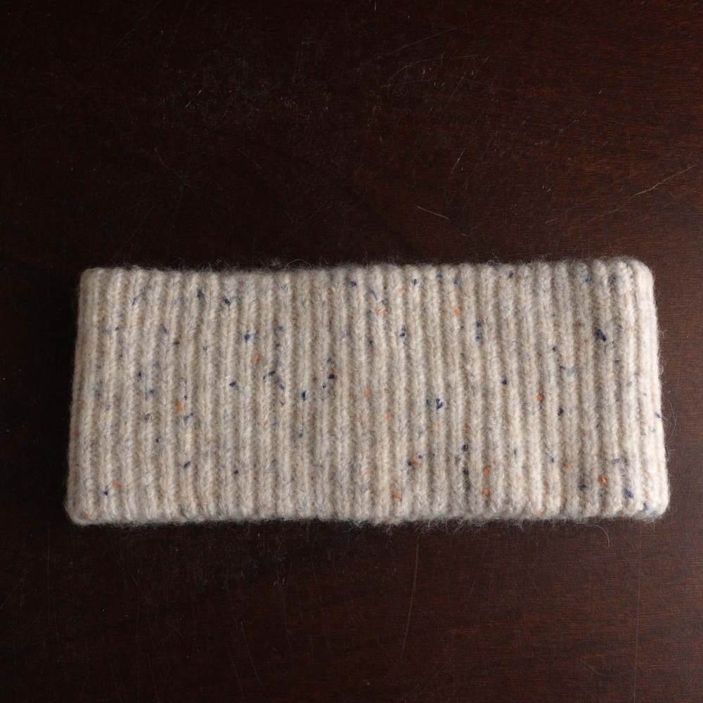 Madewell Knit Headband Cream One Size Wool Blend Winter Snow Cozy Outdoor Casual